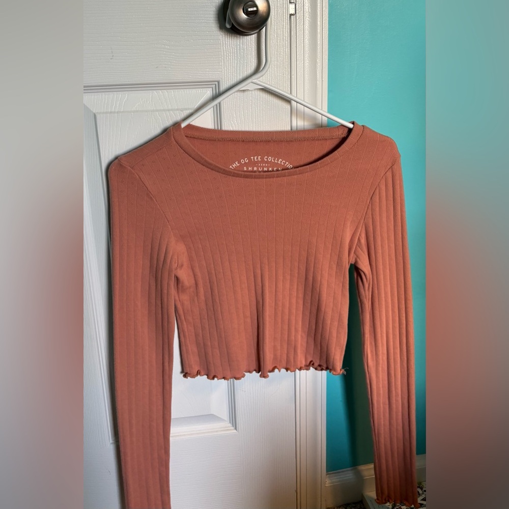 Aeropostale Cropped Long Sleeve